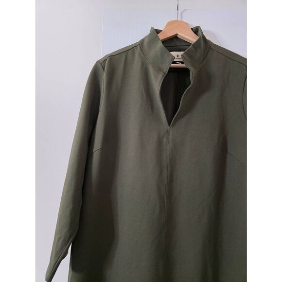 Tuckernuck Olive Green Ponte Clifton Dress XXL - Picture 4 of 11